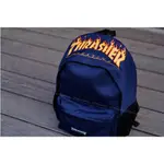 【 K.F.M 】THRASHER FLAME PRINT BACKPACK 後背包 CORDURA布料 耐磨 防水