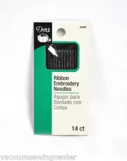 Dritz Ribbon Embroidery Hand Needle Assorted Size 56RE