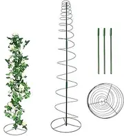 Trellis for Climbing Plants Outdoor - Trellis for Potted Plants - Adjustable Height Obelisk for Gardening Peas Beans Flower Rose Vegetable Vineyard Ivy Cucumber