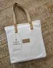 Cozy Earth Linen Bamboo Kingsize Fitted Sheet Natural NEW *Sheet Only Canvas Bag