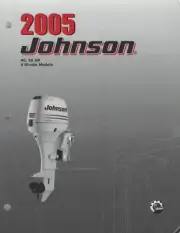 2005 SO JOHNSON 4-STROKE 40, 50 HP SERVICE MANUAL NEW P/N 5005994 (352)
