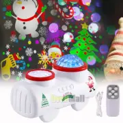 Christmas Projector Galaxy Starry Sky Night Light Ocean Star LED Lamp Remote