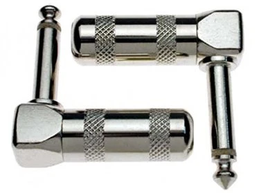 STAGG B003H 1/4" L-Shape 1/4" Plug FOR INSTURMENT CABLE FREE SHIPPING