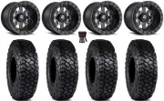 Fuel Maverick Bdlk 15" Wheels Mi (4+3) 30" Intersect Tires Sportsman RZR Ranger