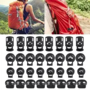 Plastic Cord Lock Hanging Rope Clip String Clip Rope Lock Spring Toggle Stopper