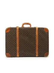 1985 Vintage Brown Stratos Jumbo X-Large Monogram Canvas Suitcase