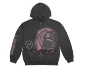TRAVIS SCOTT CACTUS JACK FRAGMENT SUNRISE ZIP HOODIE XL NEW BLACK CJFR-HZ08