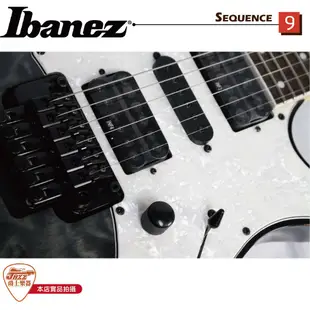 【爵士樂器】原廠公司貨保固 免運 日本限定款 IBANEZ  RG350QMZ 電吉他 漸層灰 贈原廠厚琴袋