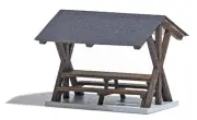 Busch 1563 - 1/87/H0 Covered Picnic Area - New