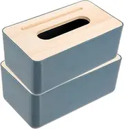LABRIMP Elegant Tissue Holder Napkin Tissue Box Household Box Storage Lid for Living Room Hotel