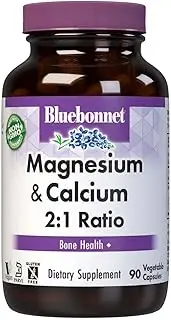 Bluebonnet Nutrition - Magnesium Plus Calcium 2:1 Ratio - 90 Vegetable Capsule(s)
