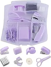 Little Stapler - Miniature Stapler Set | Cute Office Supplies Miniature Stapler Set, Portable Office Supply Stapler Kits with Clear Box