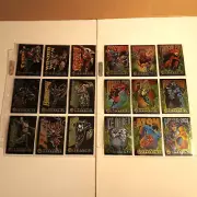 1995 DC Legends Power Chrome 150 Card Set (Skybox) + 25 Insert Cards (NM-Mint)