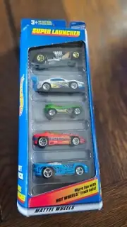 1998 Hot Wheels 5 Pack SUPER LAUNCHER