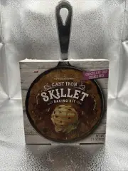The Modern Gourmet small cast iron skillet baking kit chocolate chip cookie NIB