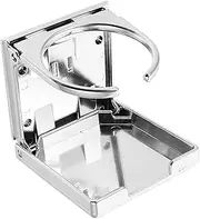 Abaodam Table Cup Holder Universal Cup Holder for Car Drink Tumbler Table for Abs Silver