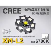 在飛比找蝦皮購物優惠-EHE】CREE原裝XM-L2 U3 6700K 白光10W