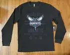 Men's Charlotte Hornets UNK Ultra Game Stacked Thermal Long Sleeve Shirt Large