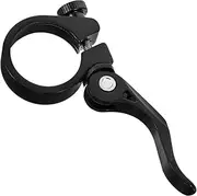 Abaodam Bike Seatpost Clamp Quick Release Alloy Tube Clip for Folding Bicycles Lightweight Design Safe and Durable for Mountain and Road Bikes