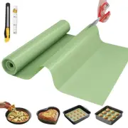 Silicone Baking Mat, 12 IN x 6 FT Free Cutting Baking Sheet,Non-Stick Reusabl...