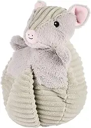 Warmies Armadillo Plush Large Size, Fully Microwavable and Weighted Cuddly Toy for Anxiety, Chill in The Freezer or Heat in Microwave, Soft Toy Heat Pad