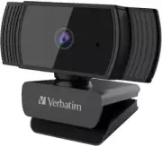 VERBATIM Webcam HD 1080P Auto Focus - Black