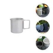 2 Pcs Aluminum Folding Drinking Water Cup Outdoor Portable Travel