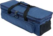 Die Cut Machine Carrying Bag, Die Cut Machine Storage Tote for Explore Air, 600D Oxford Cloth Double Layer Carrying Case, Travel Storage Case Bag with Adjustable Strap for Die Cutting Machine (Blue)
