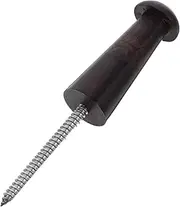 HAMPPLIES Mount Hook Guitar Stainless Steel and Wood Construction Easy Install Bonsai Tool
