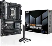 ASUS TUF Gaming B860-PLUS WiFi B860 LGA 1851 ATX Motherboard, Intel® Core™ Ultra Series 2 Ready, Advanced AI PC-Ready, 12+1+2+1 Stages, DDR5,PCIe 5.0, 3X M.2, Wi-Fi 7, 2.5Gb LAN, USB 20Gbps Type-C®