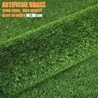 Synthetic Grass Artificial Turf Plastic Fake Plant Lawn Olive 15mm Pile 20SQM