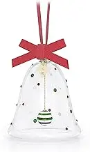 Swarovski Holiday Cheers Dulcis Bell Ornament, Multicolored Crystals, Hanging Decoration, Part of The Swarovski Holiday Cheers Collection
