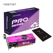 YESTON RX550-4G 4HD GA 4-Screen Graphics Card 4GB/128bit/GDDR5 Memory Test Card