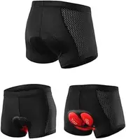 [LCBLRO] Mountain Bike Compression Tights, Cycling Underwear, Bicycle Shorts, Riding, MTB Sportswear, Padded, 5D