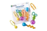 Learning Resources Helping Hands Fine Motor Tool Set Toy - 4 Pieces, Ages 3+ Fine Motor and Sensory Play Toys, Toddler Tweezers, Sensory Bin Toys