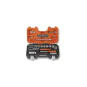 GA24595 BAHCO - S330 - 34 PIECE 1/4" & 3/8" SOCKET SET
