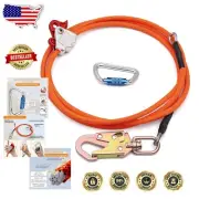 Reliable 1/2'' x 10ft Tree Climbing Flipline - Certified for Maximum Safety
