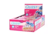 Quest Nutrition Birthday Cake Protein Bars x 12 - 60g Each