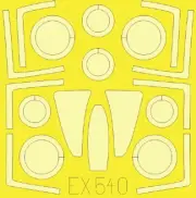 Eduard 1/48 Grumman F-14A Tomcat Paint Mask for Tamiya kit #61114