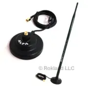 Alfa 9dBi WiFi RP-SMA OMNI-Directional High-Gain Swivel Antenna & magnetic base