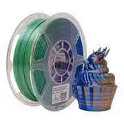 eSUN PLA Silk PLA 3D Print Filament 1.75mm 1kg (Blue/Orange/Green)