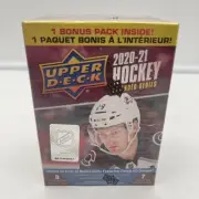 Upper Deck 2020-21 Hockey Extended Series Sealed New Blaster Value Box