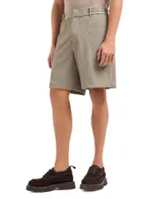 Emporio Armani Regular Fit Stretch Bermuda Shorts