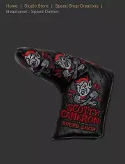 Scotty Cameron Headcover - Speed Demon