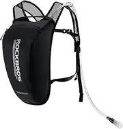 ROCKBROS Hydration Backpack with 2L Water Bladder Leak Proof Sealing Lightweight Water Hydration Pack for Hiking,Cycling, Running,Festivals Black