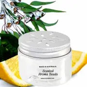 Eucalyptus & Lemon Room/Car Air Freshener Aroma Beads Odour Rid