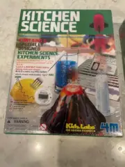 NEW IN SEALED BOX, KIDZ LABS 4M KITCHEN SCIENCE EXPERIMENTS KIT STEM
