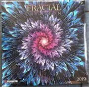 FRACTAL CREATION 2019 WALL CALENDAR *BRAND NEW* (16 month) published by Tushita