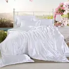 Truly Luxurious Silky Touch Bed Sheet Set, 4-Piece, Grey or White, Queen or King