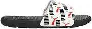 [PUMA] Mens Cool Cat Bold 2 Slide Athletic Sandals Casual - White